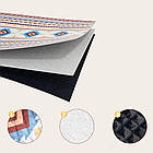 Водонепроникний килимок для пікніка 150х100см універсальне покривало для відпочинку на природі та пляжі, фото 3