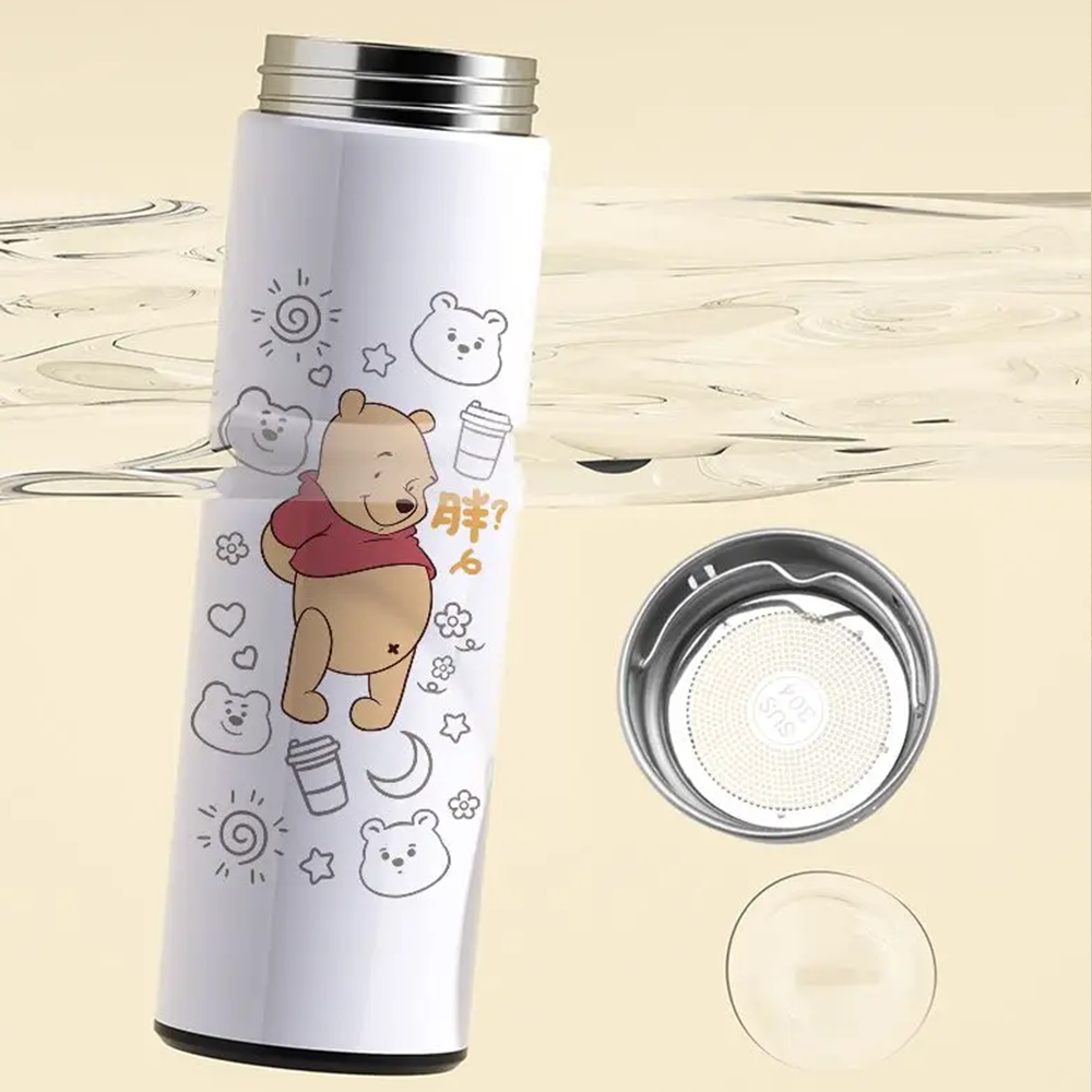 Розумна термос-пляшка з LED-дисплеєм температури для гарячих та холодних напоїв, фото 1