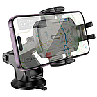 Автомобільний тримач Hoco H65 4.5–7.0 дюймів універсальне кріплення для авто, фото 4