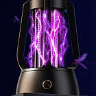 Електромухобойка USB з акумулятором 1200mAh ракетка, що перезаряджається, для знищення комах, фото 4