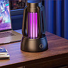 Електромухобойка USB з акумулятором 1200mAh ракетка, що перезаряджається, для знищення комах, фото 5