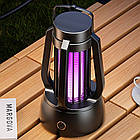 Електромухобойка USB з акумулятором 1200mAh ракетка, що перезаряджається, для знищення комах, фото 7