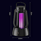 Електромухобойка USB з акумулятором 1200mAh ракетка, що перезаряджається, для знищення комах, фото 8