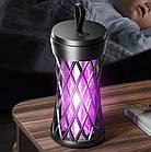 Електромухобойка USB 1200mAh акумуляторна лампа-пастка для комарів та мух, фото 8