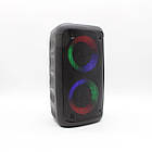 Бездротова портативна колонка KTS-1265 з Bluetooth та LED підсвічуванням для музики вдома та на вулиці, фото 7