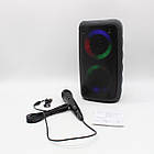 Бездротова портативна колонка KTS-1265 з Bluetooth та LED підсвічуванням для музики вдома та на вулиці, фото 10