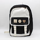 Шкільний набір 4в1 40x28x13 см рюкзак, сумка, клатч та пенал зручний комплект для учнів, фото 6