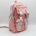Шкільний набір 5в1 43x30x14 см рюкзак, сумка, клатч та пенал практичний комплект для учнів, фото 7