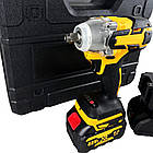 Акумуляторний гайковерт з набором інструментів та двома АКБ ударний потужний для ремонту та сервісу, фото 3