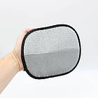 Двостороння рукавичка PetGroom Pro 24×16 см для вичісування вовни свійських тварин, фото 10