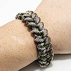 Браслет виживання з ножем із паракорду для туристів та походів, фото 3