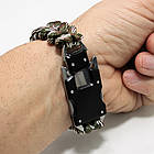 Браслет виживання з ножем із паракорду для туристів та походів, фото 9