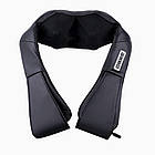 Роликовий масажер для шиї TS-5512 електричний з функцією прогріву та регулюванням інтенсивності, фото 4