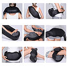 Роликовий масажер для шиї TS-5512 електричний з функцією прогріву та регулюванням інтенсивності, фото 8