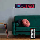 Гнучкий LED екран 34.8х10.2см з Bluetooth керуванням та пультом для відображення тексту та анімації, фото 3