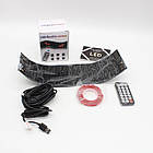 Гнучкий LED екран 34.8х10.2см з Bluetooth керуванням та пультом для відображення тексту та анімації, фото 10