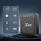 Смарт ТВ приставка X98K 4-32GB з пультом дистанційного керування та підтримкою Android додатків, фото 9