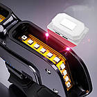 Задній велоліхтар XA-817 з поворотниками та пультом дистанційного керування для безпечної їзди, фото 6