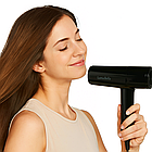 Фен професійний LB-64003 1000 Вт з іонізацією для укладання та сушіння волосся вдома та в салоні, фото 6