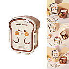 Ланч-бокс "Тостер" з приладами для зберігання та транспортування їжі, фото 5