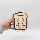 Ланч-бокс "Тостер" з приладами для зберігання та транспортування їжі, фото 9