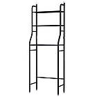 Полиця стелаж LAUNDRY RACK TW-106 чорний до 20 кг над пральною машинкою зручне зберігання у ванній кімнаті, фото 10