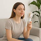 Ручний акумуляторний вентилятор USB з підсвічуванням для дому та офісу, фото 6