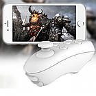 Бездротовий геймпад для смартфона білий зі зручними кнопками та вібровідгуком, фото 2