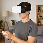 Бездротовий геймпад для смартфона білий зі зручними кнопками та вібровідгуком, фото 5