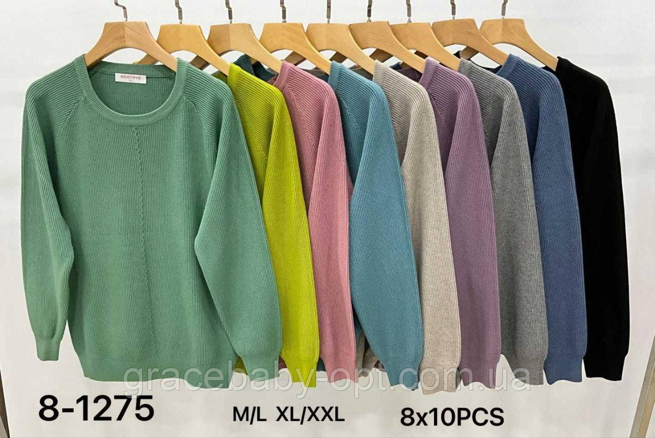 Кофта жіноча оптом, M/L-XL/2XL рр., № Si-8-1275, фото 1