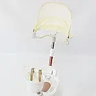 Дитячий самокат-трансформер 5в1 до 90 кг білий з сидінням та ручкою для катання малюків, фото 8