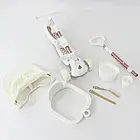 Дитячий самокат-трансформер 5в1 до 90 кг білий з сидінням та ручкою для катання малюків, фото 9