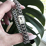 Срібний браслет "Тризуб", фото 5