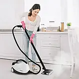 Парова швабра MalTec HDS7000W-PRO 2000 Вт з набором насадок та баком 1,6 л, фото 10