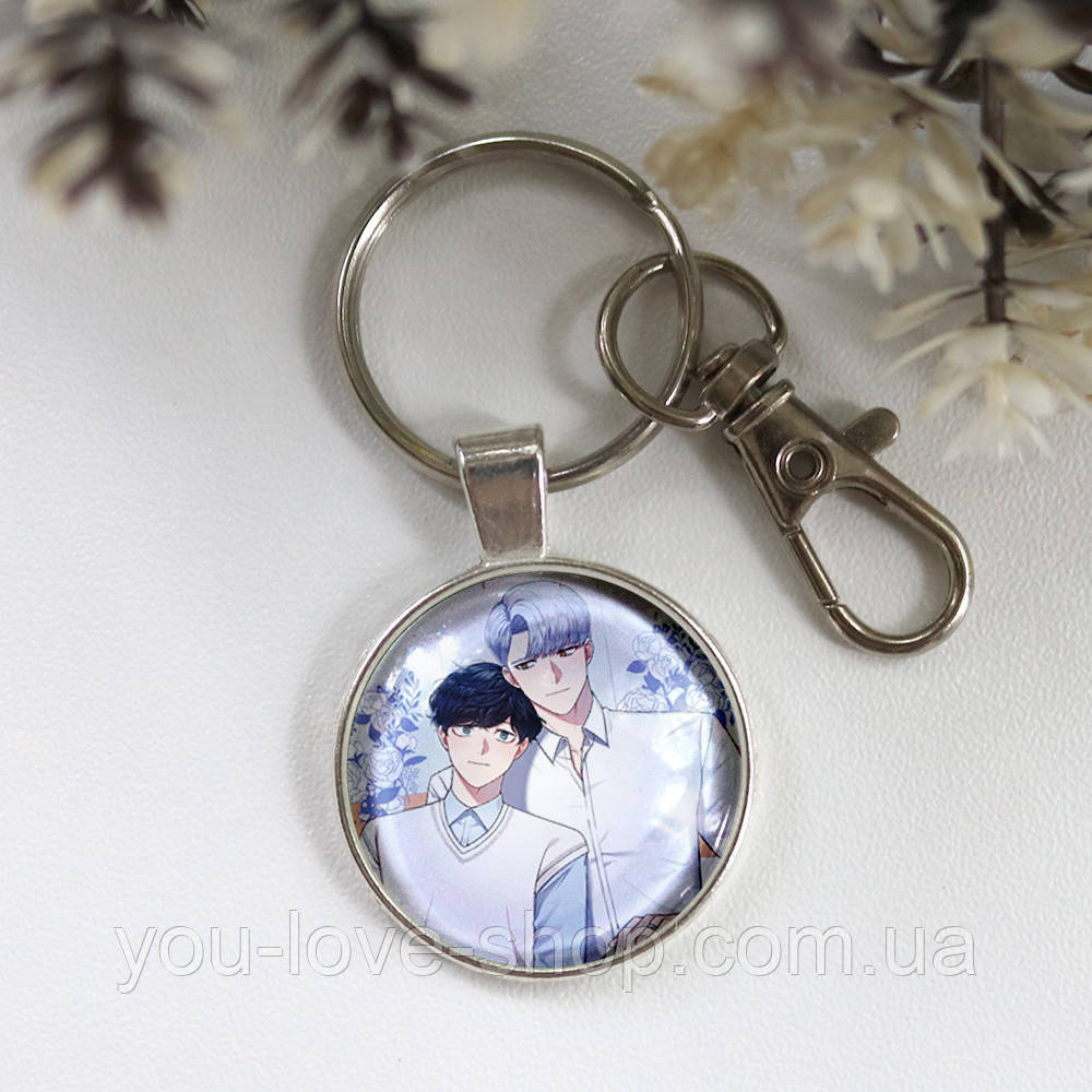 Брелок на ключі Вишня цвіте після зими - Cherry Blossoms After Winter (2), фото 1