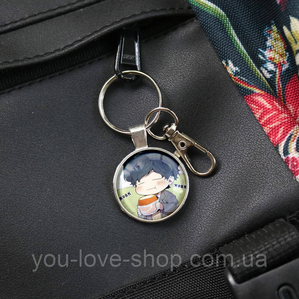 Брелок на ключі Вишня цвіте після зими - Cherry Blossoms After Winter (3), фото 1