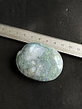 Кабошон овал моховий агат натуральний галтування камінь без оправи з натурального мохового агату, фото 7