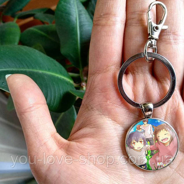 Брелок на ключі Вовчі діти Аме та Юкі — Wolf Children (2), фото 1