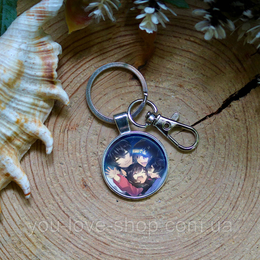 Брелок на ключі Вовчі діти Аме та Юкі — Wolf Children (4), фото 1