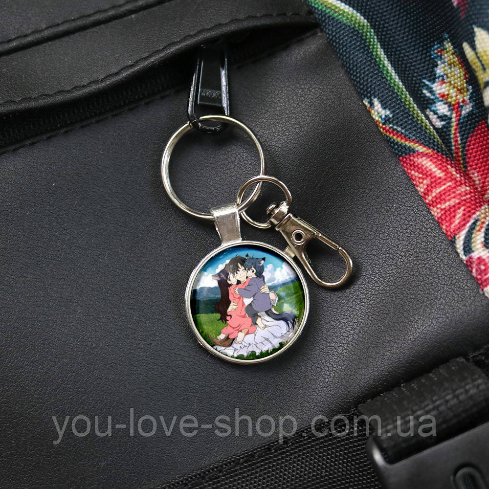 Брелок для ключів Вовчі діти Аме та Юкі — Wolf Children (5), фото 1