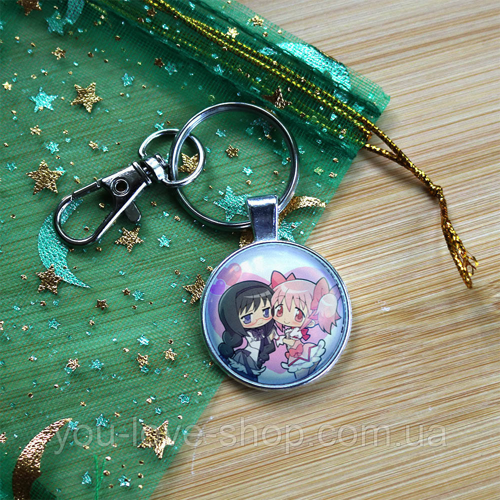 Брелок на ключі Магія Мадока Магіка — Puella Magi Madoka Magica (1), фото 1