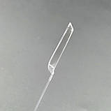 Прозора палітра-віяло №450 на кільці (50 типс,13 см) для демонстрації гель-лаків та дизайнів, фото 4