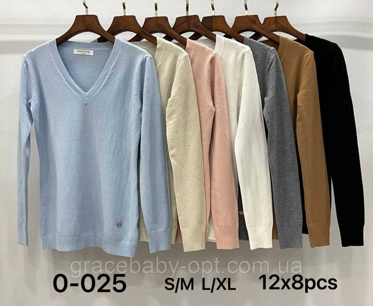 Кофта жіноча оптом, S/M-L/XL рр., № Si-0-025, фото 1