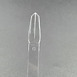 Прозора палітра-віяло №450 на кільці (50 типс,13 см) для демонстрації гель-лаків та дизайнів, фото 5