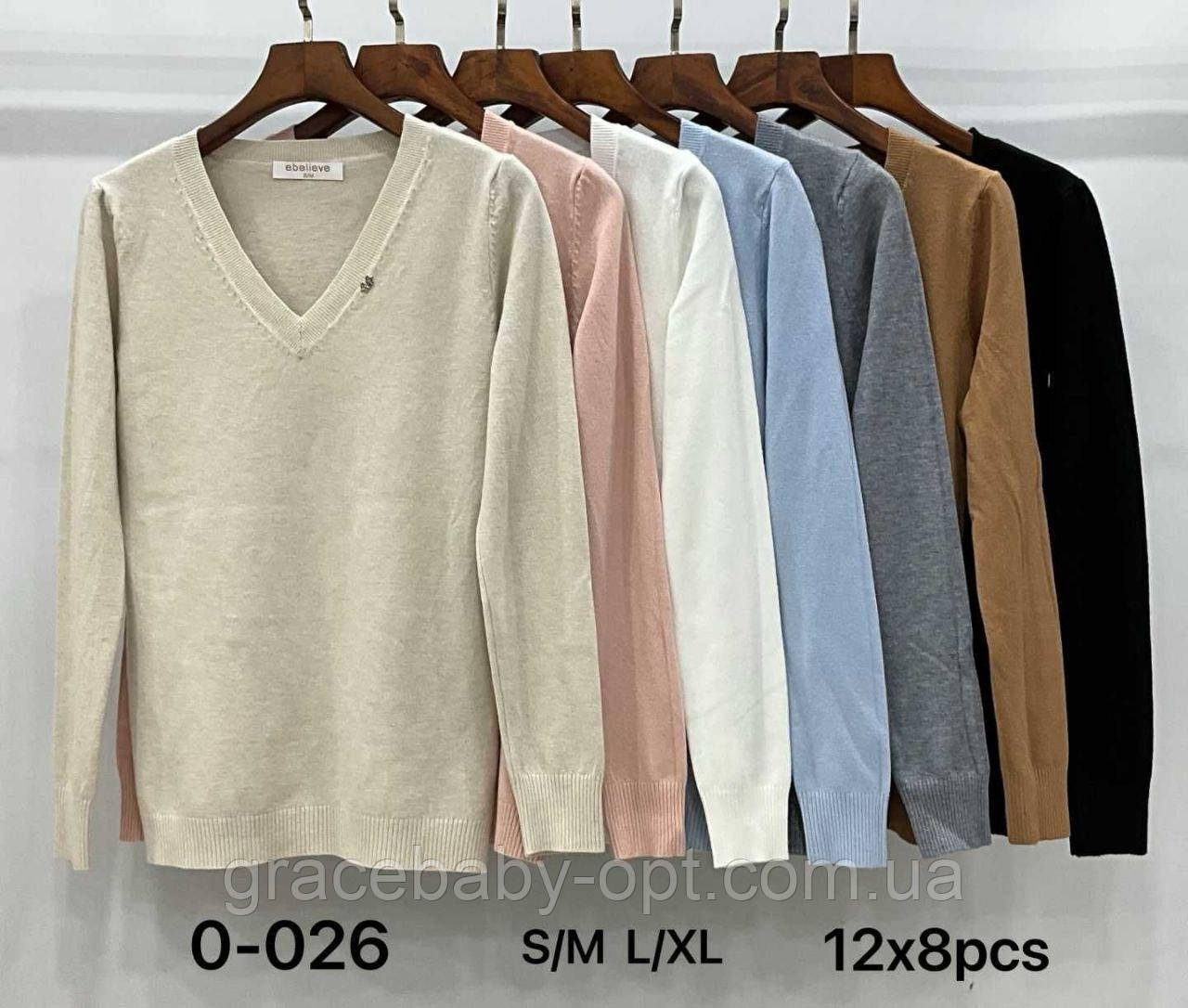 Кофта жіноча оптом, S/M-L/XL рр., № Si-0-026, фото 1