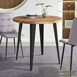 Обідній стілець Cherry м'який вельвет світло-сірий на ніжках, фото 2