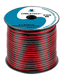 Кабель акустичний Cabletech 2x0.75 мм² CCA 100 м червоно-чорний (KAB0390), фото 2