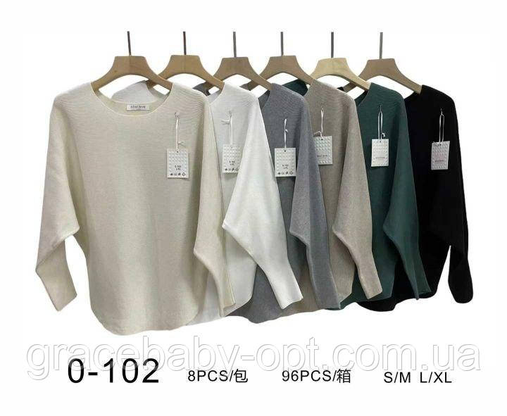 Кофта жіноча оптом, S/M-L/XL рр., № Si-0-102, фото 1
