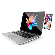 Тримач магнітний для мобільного телефону nа ноутбук Сірий, фото 5