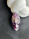 Лепідоліт натуральний камінь мінерал галтування з натурального лепідоліту 54*39,5*27 мм, фото 6